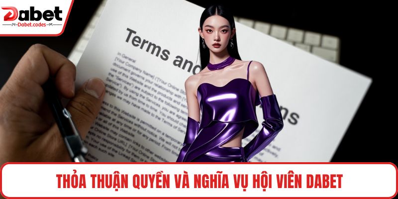 Thỏa thuận quyền và nghĩa vụ hội viên DABET